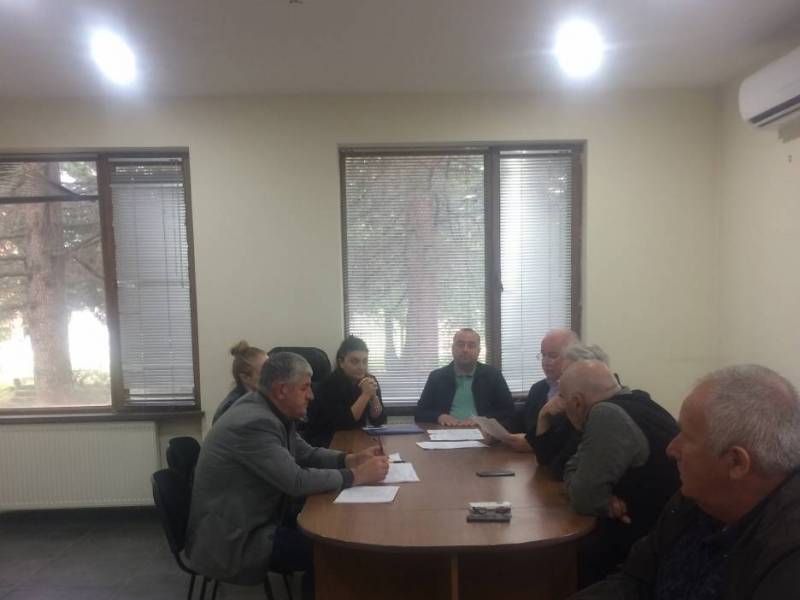 ცაგერის მუნიციპალიტეტის საკრებულოს საფინანსო-საბიუჯეტო კომისიის სხდომა